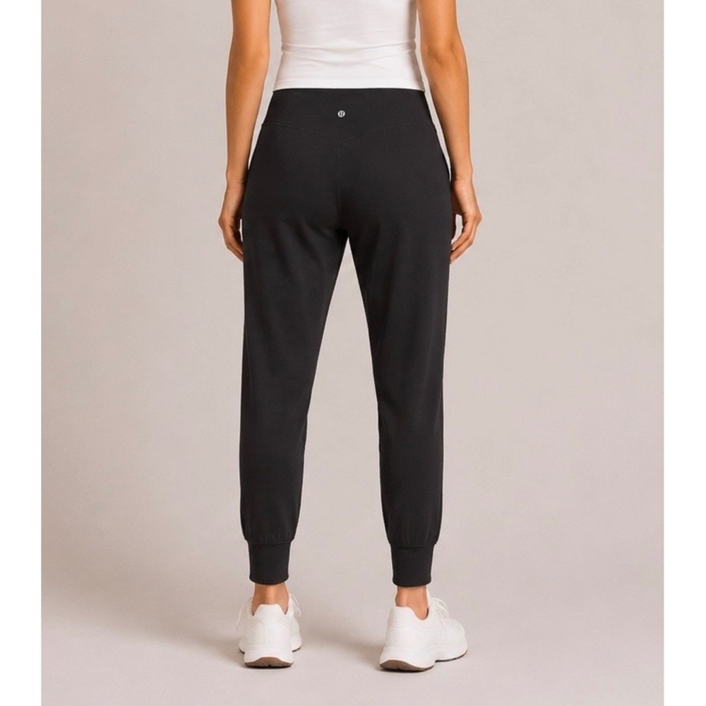Lululemon Align Jogger 28 Black Granite‎ Nulu High Rise Yoga Pants Size 8